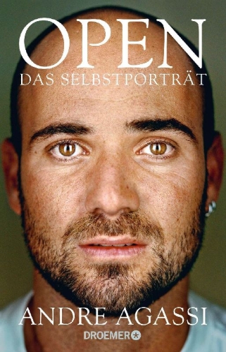 Buchcover und Innenansicht für das Buch: Open. An Autobiography