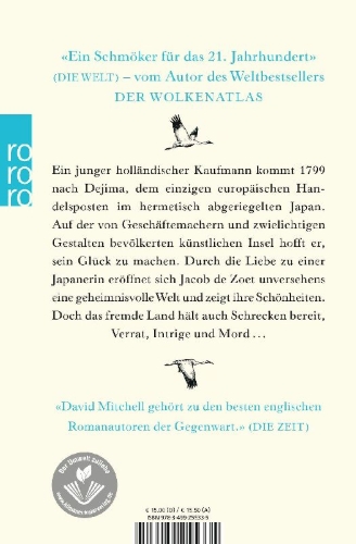 Buchcover und Innenansicht für das Buch: Die tausend Herbste des Jacob de Zoet