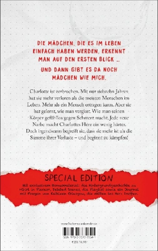 Buchcover und Innenansicht für das Buch: Girl in Pieces