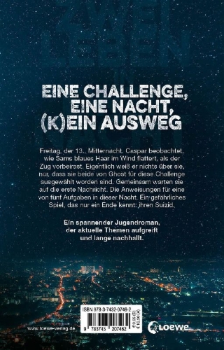 Buchcover und Innenansicht für das Buch: Zwei Leben in einer Nacht