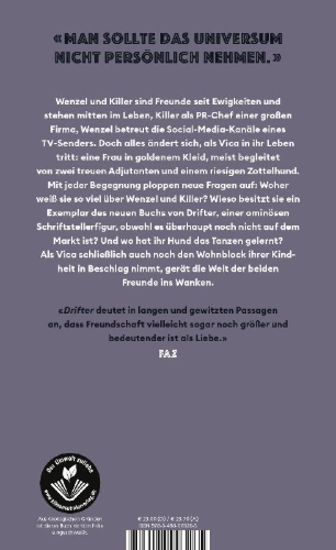 Buchcover und Innenansicht für das Buch: Drifter