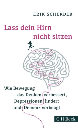 Buchcover und Innenansicht für das Buch: Laat je hersenen niet zitten. Hoe lichaamsbeweging de hersenen jong houdt
