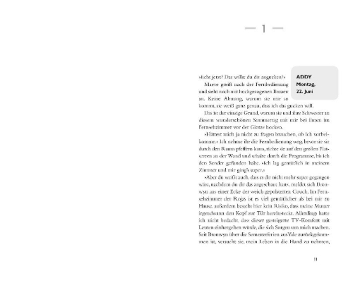 Buchcover und Innenansicht für das Buch: One of us is back