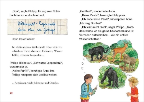 Buchcover und Innenansicht für das Buch: Good Morning, Gorillas