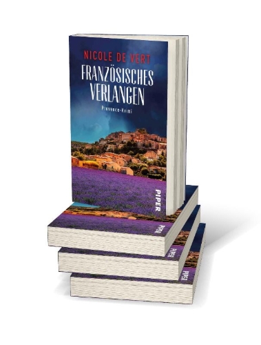 Buchcover und Innenansicht für das Buch: Französisches Verlangen