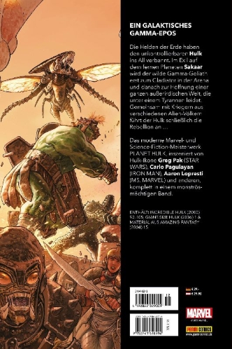 Buchcover und Innenansicht für das Buch: Incredible Hulk (2000) #92-#105; Gigant-Size Hulk (2006) #1; Amazing Fantasy (2004) #15