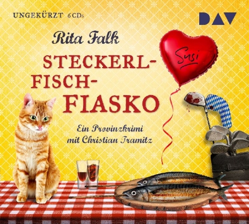 Buchcover und Innenansicht für das Buch: Steckerlfischfiasko