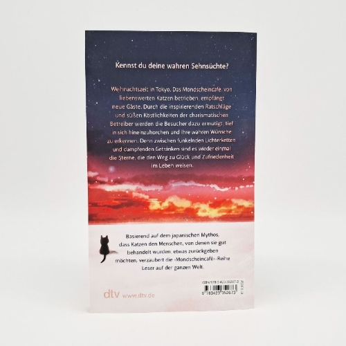Buchcover und Innenansicht für das Buch: Mangetsu Kohiten no Hoshiyomi, Honto no Negaigoto