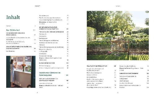 Buchcover und Innenansicht für das Buch: Slow Living Garden