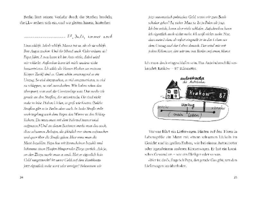 Buchcover und Innenansicht für das Buch: Nebenan ist doch weit weg