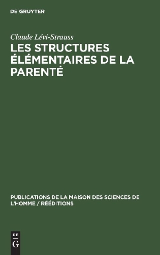 Buchcover und Innenansicht für das Buch: Les structures élémentaires de la parenté