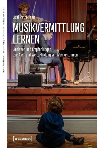 Buchcover und Innenansicht für das Buch: Musikvermittlung lernen