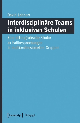 Buchcover und Innenansicht für das Buch: Interdisziplinäre Teams in inklusiven Schulen