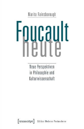 Buchcover und Innenansicht für das Buch: Foucault heute