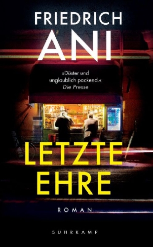 Buchcover und Innenansicht für das Buch: Letzte Ehre