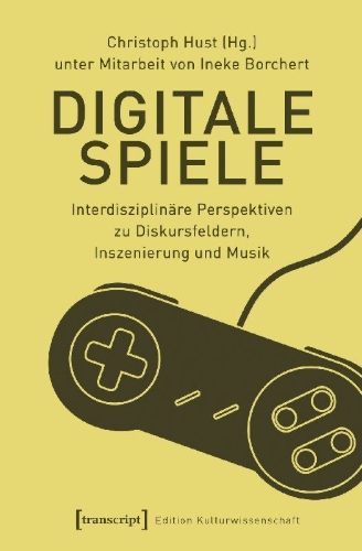 Buchcover und Innenansicht für das Buch: Digitale Spiele
