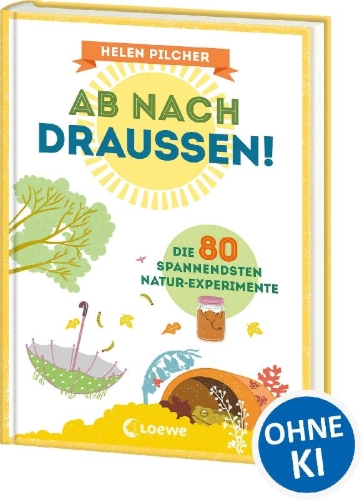 Buchcover und Innenansicht für das Buch: The Pocket Book Of Garden Experiments - Backyard Weather
