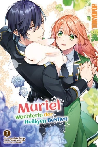 Buchcover und Innenansicht für das Buch: Muriel - Wächterin der Heiligen Bestien 03