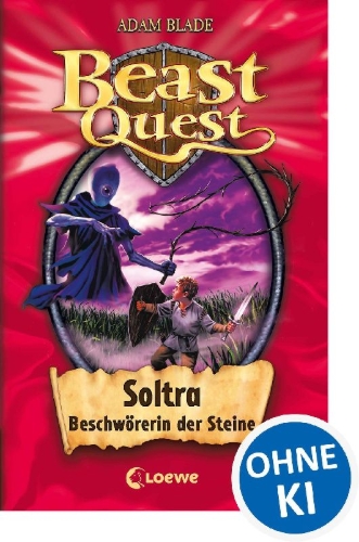 Buchcover und Innenansicht für das Buch: Soltra the Stone Charmer