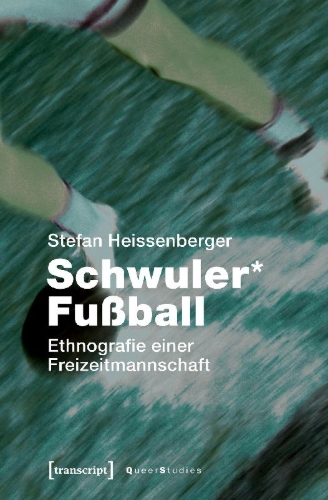 Buchcover und Innenansicht für das Buch: Schwuler* Fußball