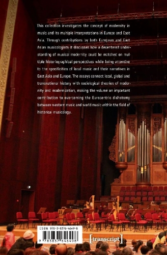 Buchcover und Innenansicht für das Buch: Decentering Musical Modernity