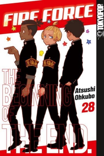 Buchcover und Innenansicht für das Buch: Fire Force 28