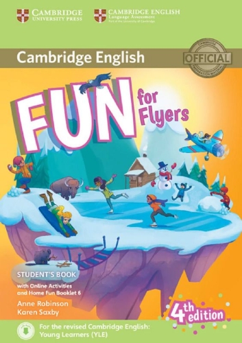 Buchcover und Innenansicht für das Buch: Fun for Flyers. Student's Book with Home Fun Booklet and online activities. 4th Edition
