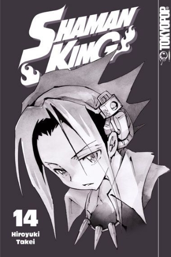 Buchcover und Innenansicht für das Buch: Shaman King 14
