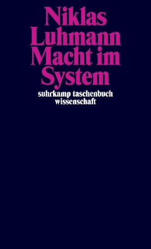 Buchcover und Innenansicht für das Buch: Macht im System