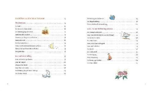 Buchcover und Innenansicht für das Buch: Meine Bibelgeschichten