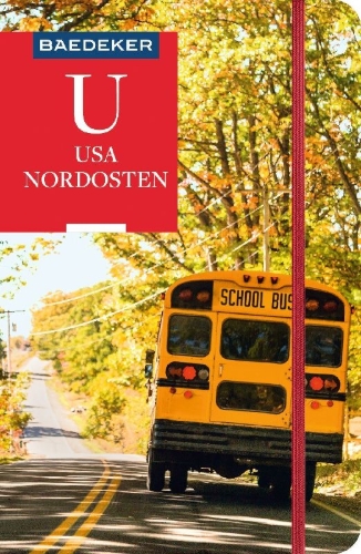 Buchcover und Innenansicht für das Buch: Baedeker Reiseführer USA Nordosten
