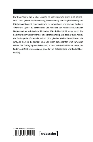 Buchcover und Innenansicht für das Buch: Der weiße Mann