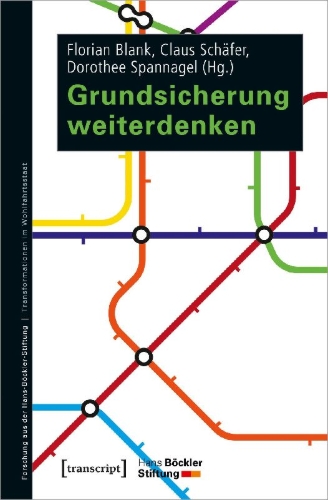 Buchcover und Innenansicht für das Buch: Grundsicherung weiterdenken