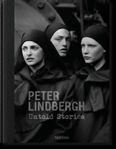 Buchcover und Innenansicht für das Buch: Peter Lindbergh. Untold Stories