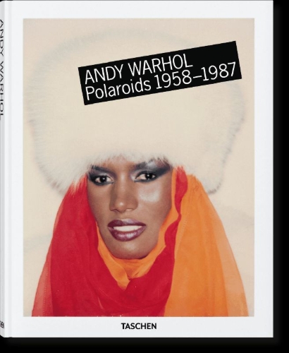 Buchcover und Innenansicht für das Buch: Andy Warhol. Polaroids 1958-1987
