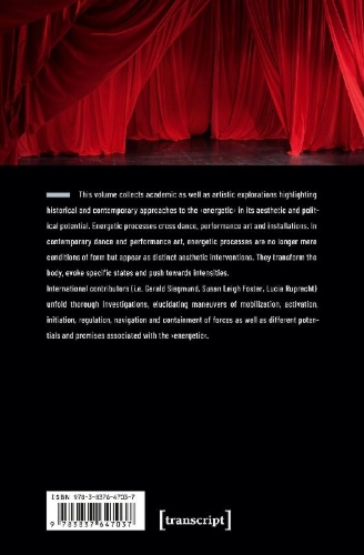 Buchcover und Innenansicht für das Buch: Energy and Forces as Aesthetic Interventions