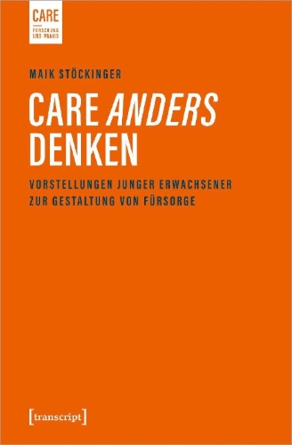Buchcover und Innenansicht für das Buch: Care anders denken