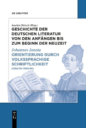 Buchcover und Innenansicht für das Buch: Orientierung durch volkssprachige Schriftlichkeit