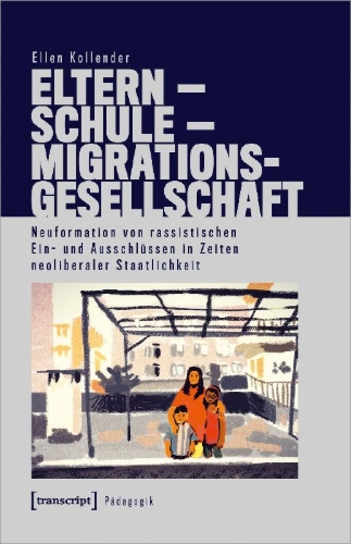 Buchcover und Innenansicht für das Buch: Eltern - Schule - Migrationsgesellschaft