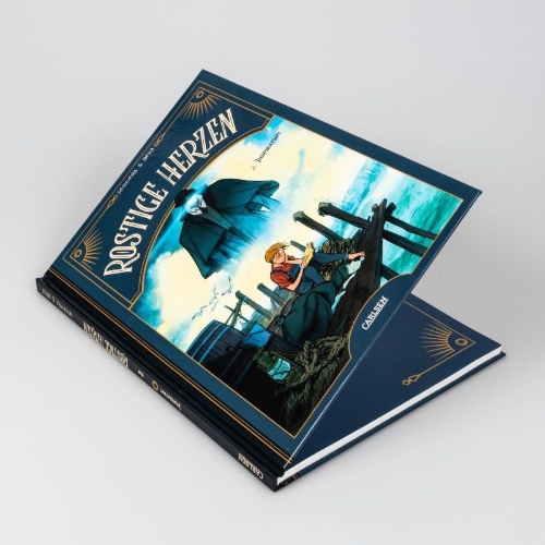 Buchcover und Innenansicht für das Buch: Les c¿urs de ferraille Tome 2 - L'inspiration