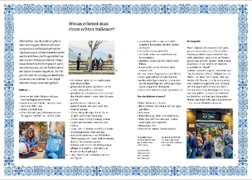 Buchcover und Innenansicht für das Buch: Love Italy