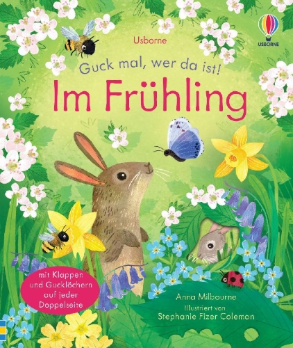 Buchcover und Innenansicht für das Buch: Peep Inside Springtime