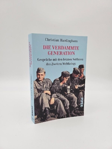 Buchcover und Innenansicht für das Buch: Die verdammte Generation