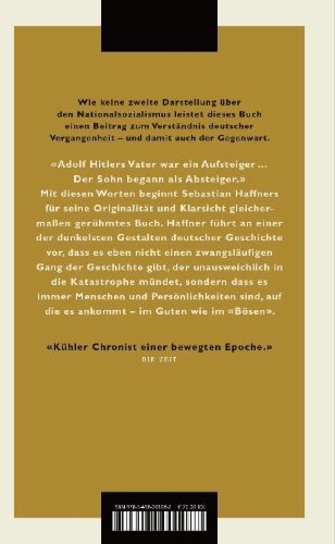 Buchcover und Innenansicht für das Buch: Anmerkungen zu Hitler