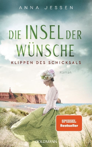 Buchcover und Innenansicht für das Buch: Die Insel der Wünsche - Klippen des Schicksals