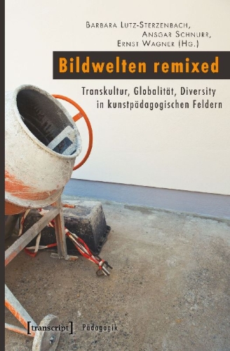 Buchcover und Innenansicht für das Buch: Bildwelten remixed