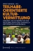Buchcover und Innenansicht für das Buch: Teilhabeorientierte Kulturvermittlung