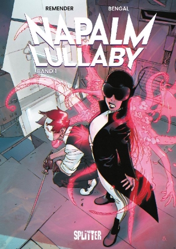 Buchcover und Innenansicht für das Buch: Napalm Lullaby