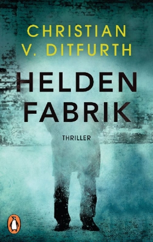 Buchcover und Innenansicht für das Buch: Heldenfabrik