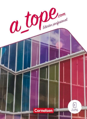 Buchcover und Innenansicht für das Buch: A_tope.com 11./12. Schuljahr. Schulbuch mit Lern-App